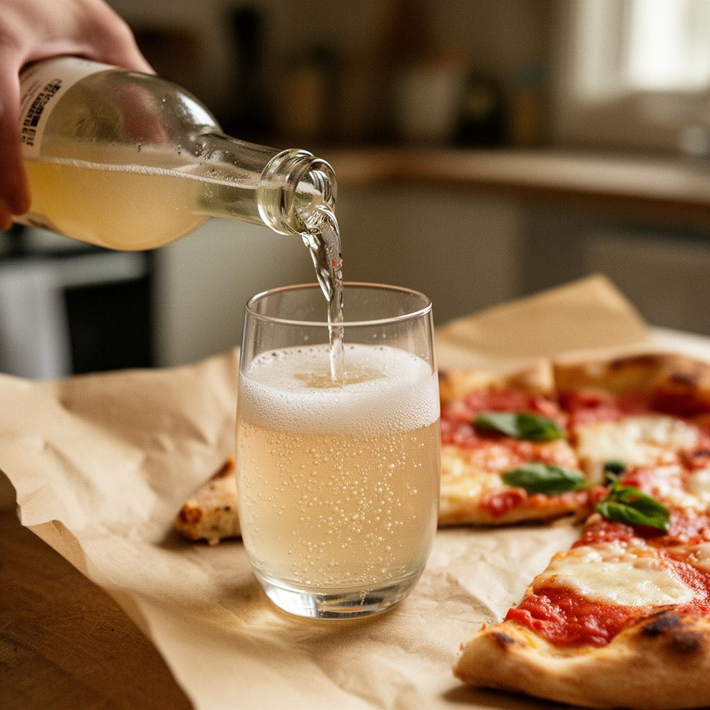 Stimmungsbild Elias: Austern, Pizza, Freitagabend