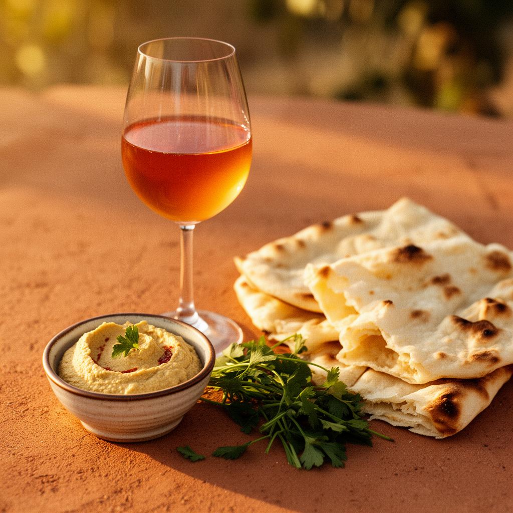 Stimmungsbild Valentina: Indische Küche, Hummus, gereifter Hartkäse